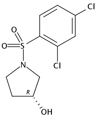 (R)-1-((2,4-Dichlorophenyl)sulfonyl)pyrrolidin-3-ol