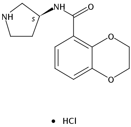 (S)-N-(Pyrrolidin-3-yl)-2,3-dihydrobenzo[b][1,4]dioxine-5-carboxamide hydrochloride