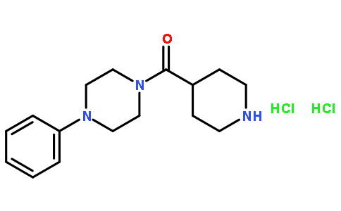 (4-苯基哌嗪-1-基)哌啶-4-基-甲酮双盐酸盐
