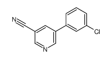 5-(3-chlorophenyl)pyridine-3-carbonitrile