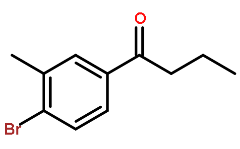 1-(4-溴-3-甲基苯基)-1-丁酮