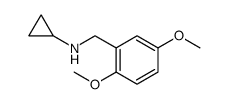 Benzenemethanamine, N-cyclopropyl-2,5-dimethoxy