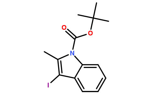 2-Methyl-2-propanyl 3-iodo-2-methyl-1H-indole-1-carboxylate
