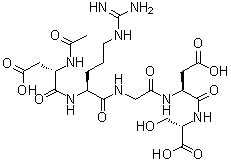 N-乙酰基-L-alpha-天冬氨酰-L-精氨酰甘氨酰-L-alpha-天冬氨酰-L-丝氨酸