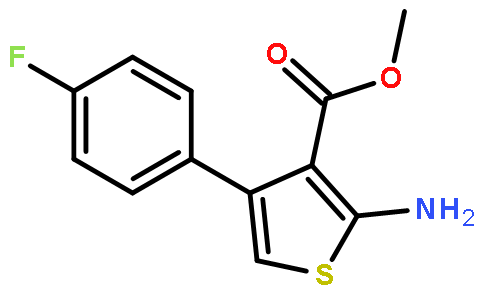 2-氨基-4-(4-氟苯基)噻吩-3-羧酸甲酯