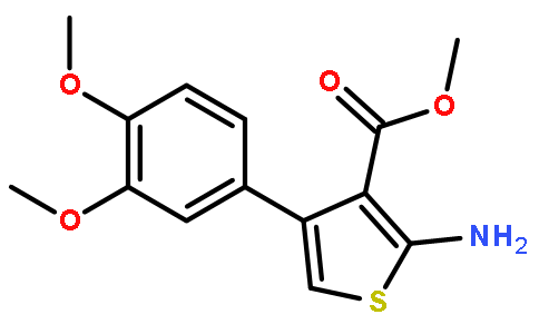 2-氨基-4-(3,4-二甲氧基苯基)-3-噻吩羧酸甲酯