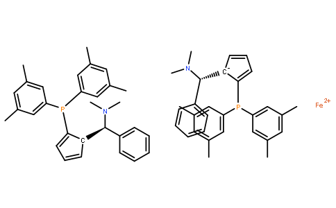 (RP,R′P)-1,1′-双[(S)-α-(二甲氨基)苄基]-2,2′-双[二(3,5-二甲苯基)膦基]二茂铁