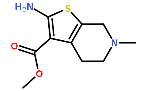 2-氨基-6-甲基-4，5，6，7-四氢噻吩并吡啶-3-羧酸甲酯