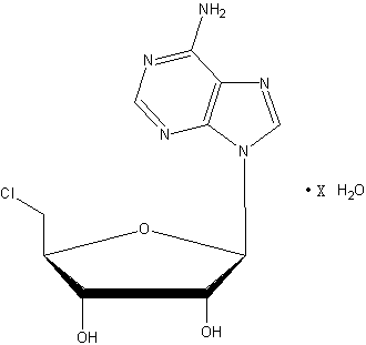 5'-氯-5'-脱氧鸟苷水合物