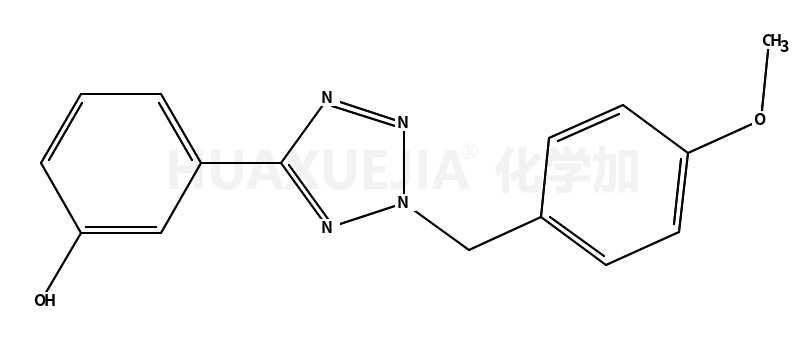 3-[2-(4-methoxy-benzyl)-2H-tetrazol-5-yl]-phenol