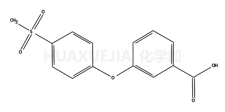 3-[(4-Methylsulfonyl)phenoxy]benzoic acid