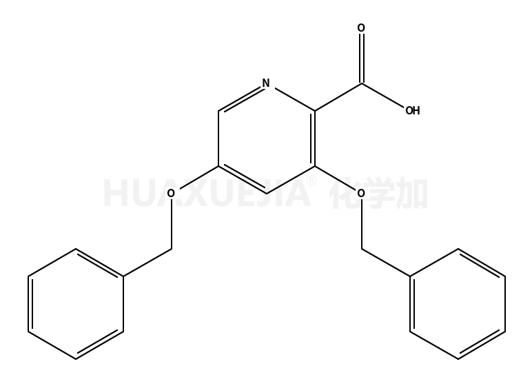 3,5-双(苯基甲氧基)-2-吡啶羧酸