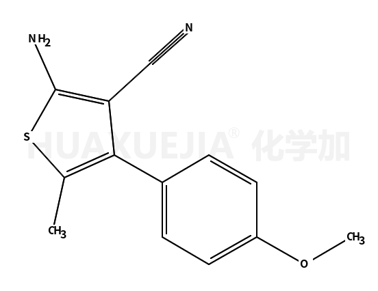 2-氨基-4-(4-甲氧基苯基)-5-甲基噻吩-3-甲腈