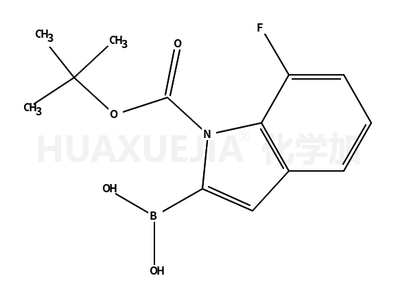 2-硼-7-氟-1H-吲哚-1-羧酸-1-(1,1-二甲基乙基)酯