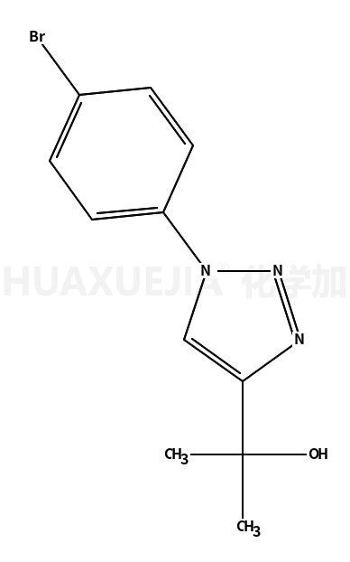 2-(1-(4-溴苯基)-1H-1,2,3-噻唑-4-基)丙烷-2-醇