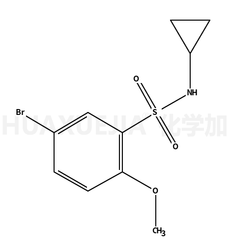 5-bromo-N-cyclopropyl-2-methoxyBenzenesulfonamide