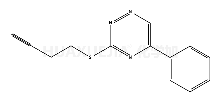 3-(3-butylnylthio)-5-phenyl-1,2,4-triazine