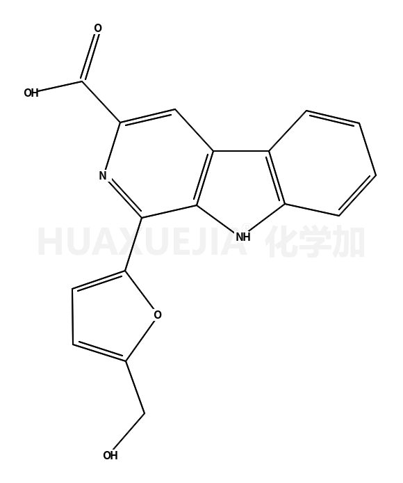 1-[5-(hydroxymethyl)furan-2-yl]-9H-pyrido[3,4-b]indole-3-carboxylic acid