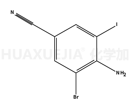 3-碘-5-溴-4-氨基苯甲腈