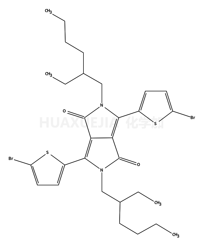 3,6-双(5-溴-2-噻吩基)-2,5-双(2-乙基己基)-2,5-二氢吡咯并[3,4-c]吡咯-1,4-二酮