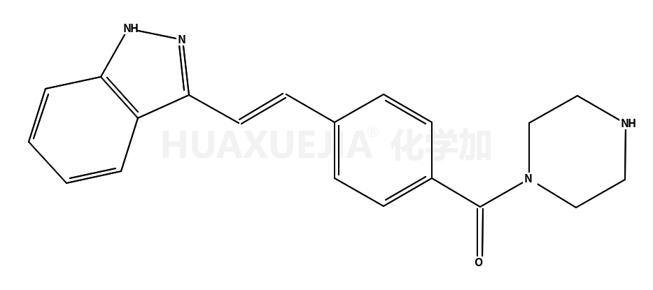 [4-[2-(1H-吲唑-3-基)乙烯基]苯基]-1-哌嗪基甲酮