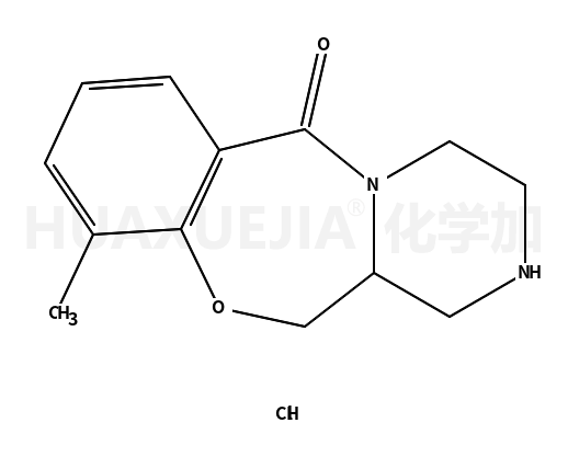 • 6H-Pyrazino[2,1-c][1,4]benzoxazepin-6-one, 1,2,3,4,12,12a-hexahydro-10-methyl-