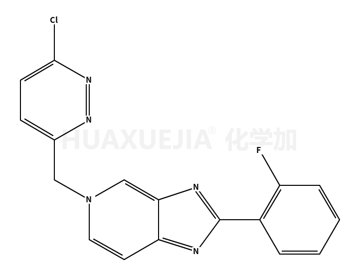5-[(6-chloropyridazin-3-yl)methyl]-2-(2-fluorophenyl)imidazo[4,5-c]pyridine