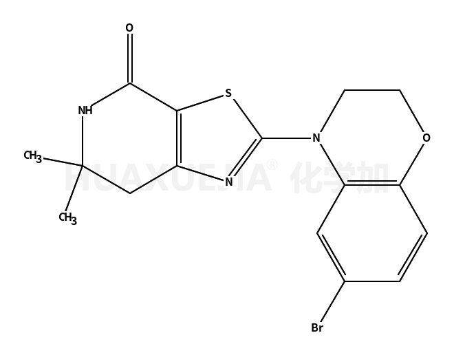 2-(6-bromo-2,3-dihydro-1,4-benzoxazin-4-yl)-6,6-dimethyl-5,7-dihydro-[1,3]thiazolo[5,4-c]pyridin-4-one