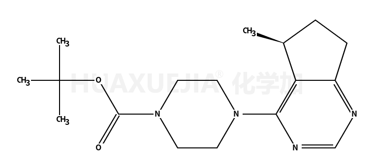 (R)-tert-Butyl 4-(5-methyl-6,7-dihydro-5H-cyclopenta[d]pyrimidin-4-yl)piperazine-1-carboxylate