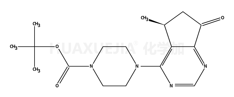 (R)-4-(5-甲基-7-氧代-6,7-二氢-5H-环戊烷并[d]嘧啶-4-基)哌嗪-1-羧酸叔丁酯