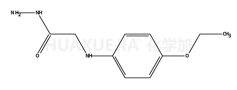 甘氨酸,  N-(4-乙氧苯基)-,  酰肼