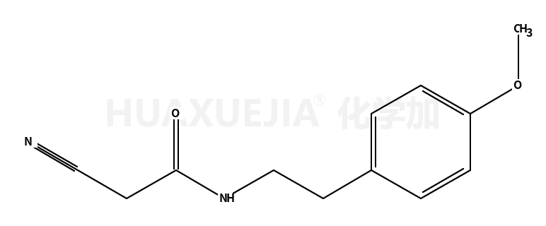 2-Cyano-N-[2-(4-methoxyphenyl)ethyl]acetamide