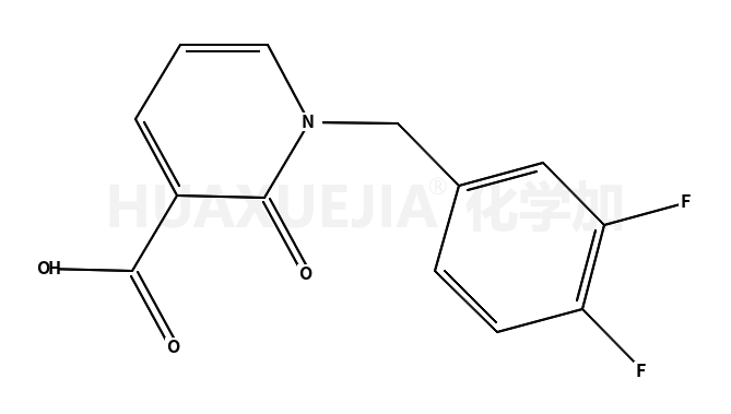 1-(3,4-二氟苄基)-2-氧代-1,2-二氢吡啶-3-羧酸