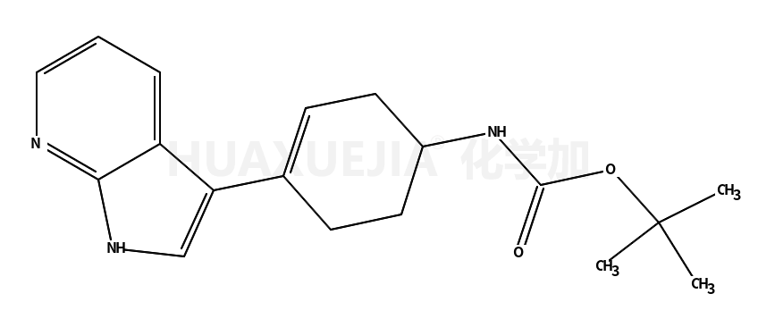 [4-(1H-pyrrolo[2,3-b]pyridin-3-yl)-cyclohex-3-enyl]-carbamic acid tert-butyl ester