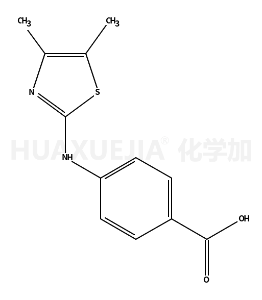 4-(4,5-二甲基噻唑-2-基氨基)苯甲酸