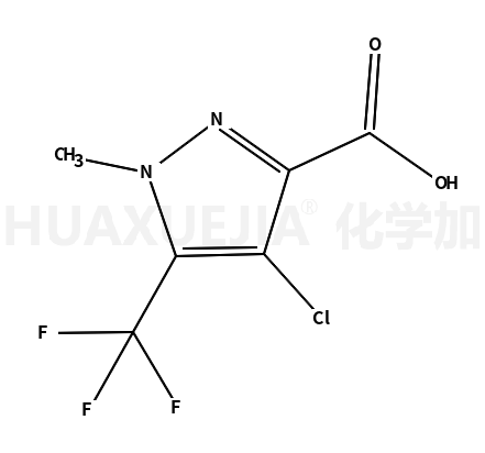 4-chloro-5-trifluoromethyl-1-methylpyrazole-3-carboxylic acid