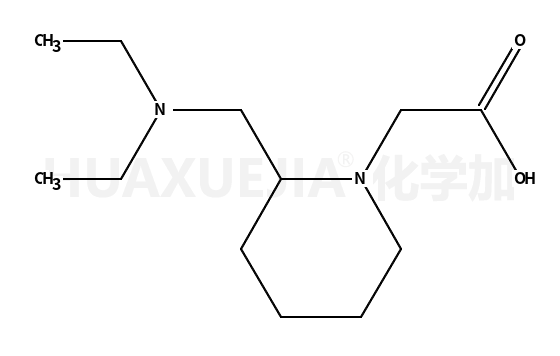 2-[2-(diethylaminomethyl)piperidin-1-yl]acetic acid