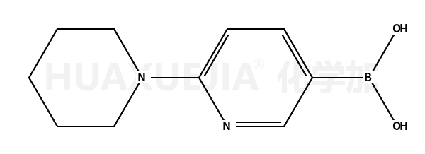 B-[6-(1-哌啶基)-3-吡啶基]-硼酸