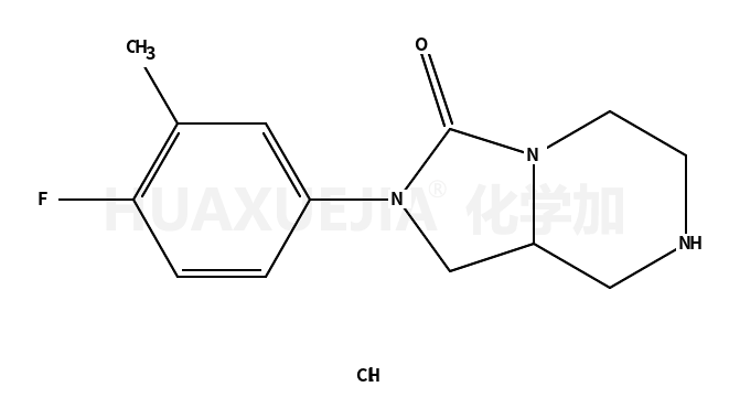 • Imidazo[1,5-a]pyrazin-3(2H)-one, 2-(4-fluoro-3-methylphenyl)hexahydro-, hydrochloride (1:1)