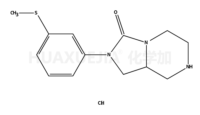 • Imidazo[1,5-a]pyrazin-3(2H)-one, hexahydro-2-[3-(methylthio)phenyl]-, hydrochloride (1:1)