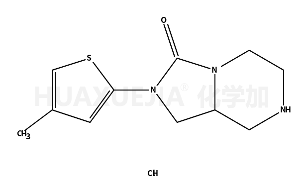 • Imidazo[1,5-a]pyrazin-3(2H)-one, hexahydro-2-(4-methyl-2-thienyl)-, hydrochloride (1:1)