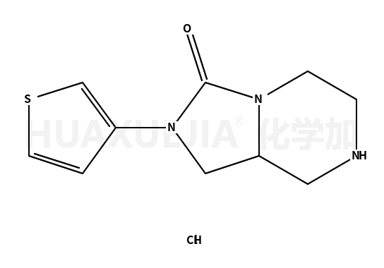 • Imidazo[1,5-a]pyrazin-3(2H)-one, hexahydro-2-(3-thienyl)-, hydrochloride (1:1)