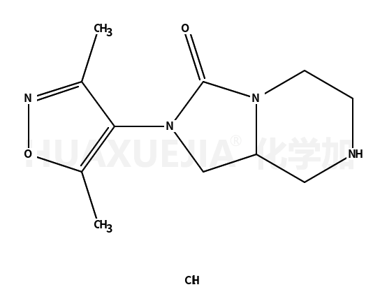 • Imidazo[1,5-a]pyrazin-3(2H)-one, 2-(3,5-dimethyl-4-isoxazolyl)hexahydro-, hydrochloride (1:1)