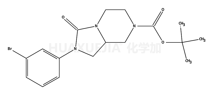 • Imidazo[1,5-a]pyrazine-7(1H)-carboxylic acid, 2-(3-bromophenyl)hexahydro-3-oxo-, 1,1-dimethylethyl ester