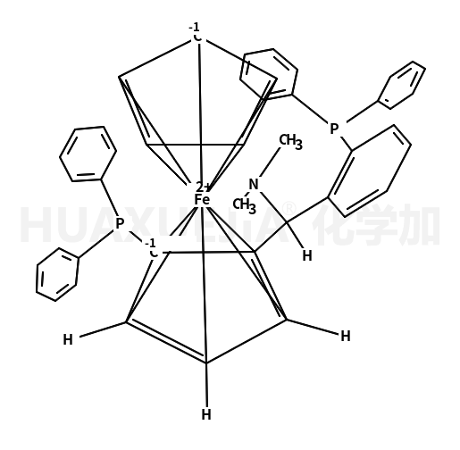 (R)-(+)-[(R)-2-Diphenylphosphinoferrocenyl](N,N-dimethylamino)(2-diphenylphosphinophenyl)methane, min. 97%