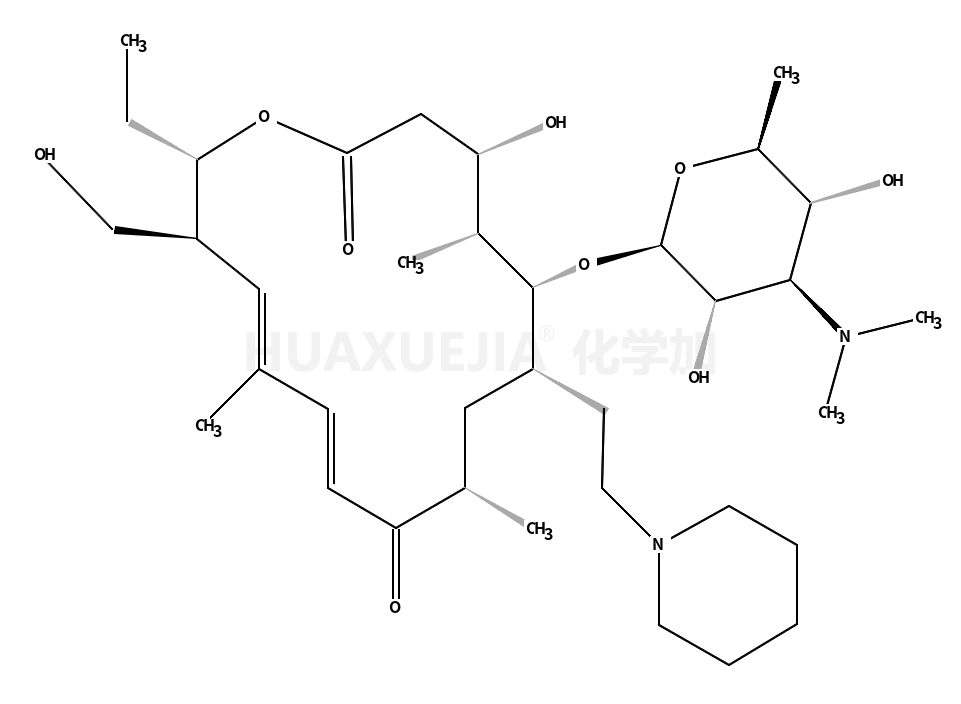 23-hydroxyl-20-piperidinyl-5-O-mycaminosyl-tylonolide