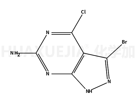 3-溴-4-氯-1H-吡唑并[3,4-d]嘧啶-6-胺