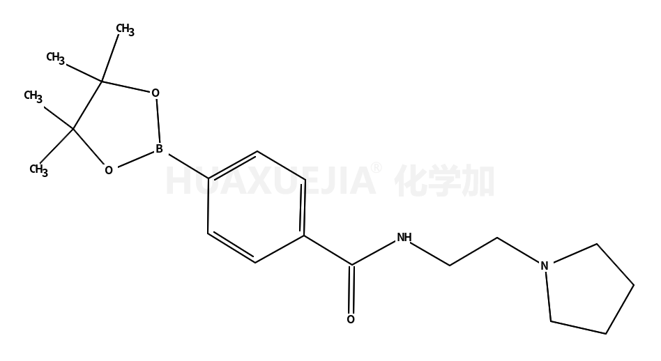 N-(2-pyrrolidin-1-yl-ethyl)-4-(4,4,5,5-tetramethyl-[1,2,3]dioxaborolan-2-yl)-benzamide