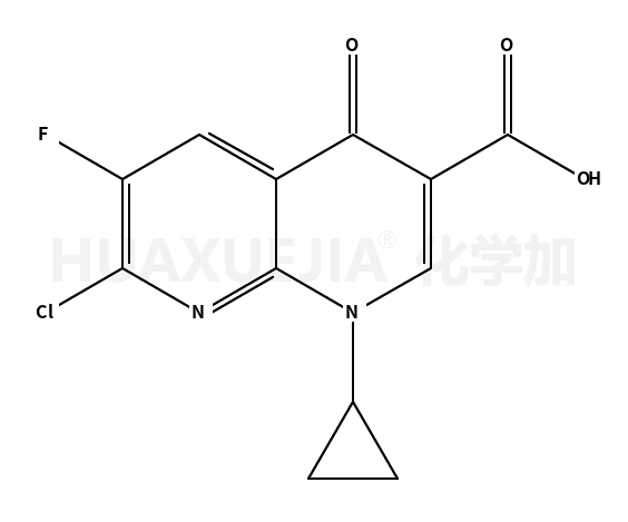 环丙基萘啶羧酸