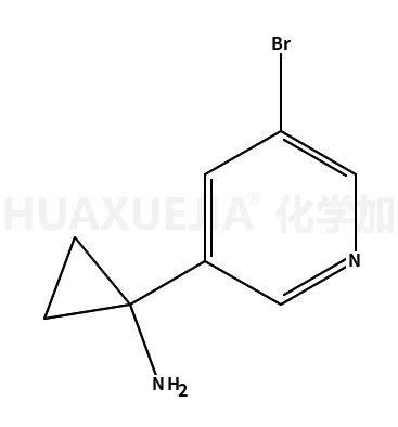 1-(5-bromo-pyrid-3-yl)-cyclopropylamine